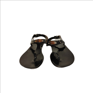 Michael Kors Signature Logo Plate Sandals Size 6.5